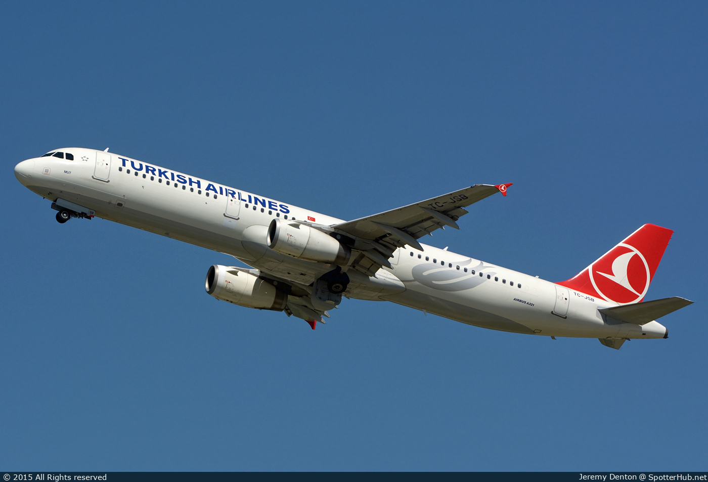 Photo of TC-JSB - Airbus A321-231 operated by Turkish Airlines