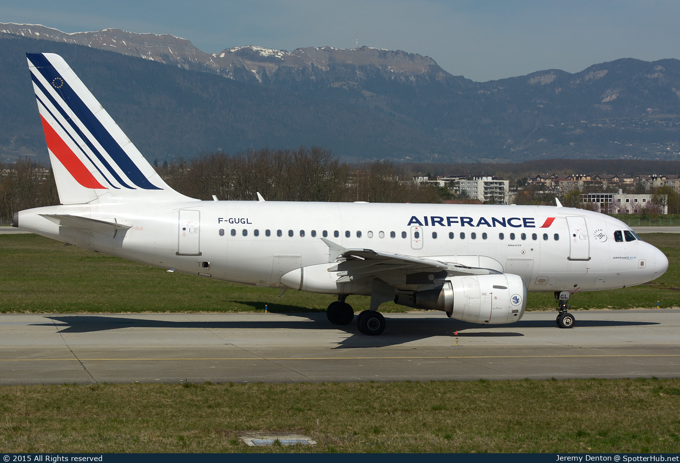 Photo of F-GUGL - Airbus A318-111 operated by Air France