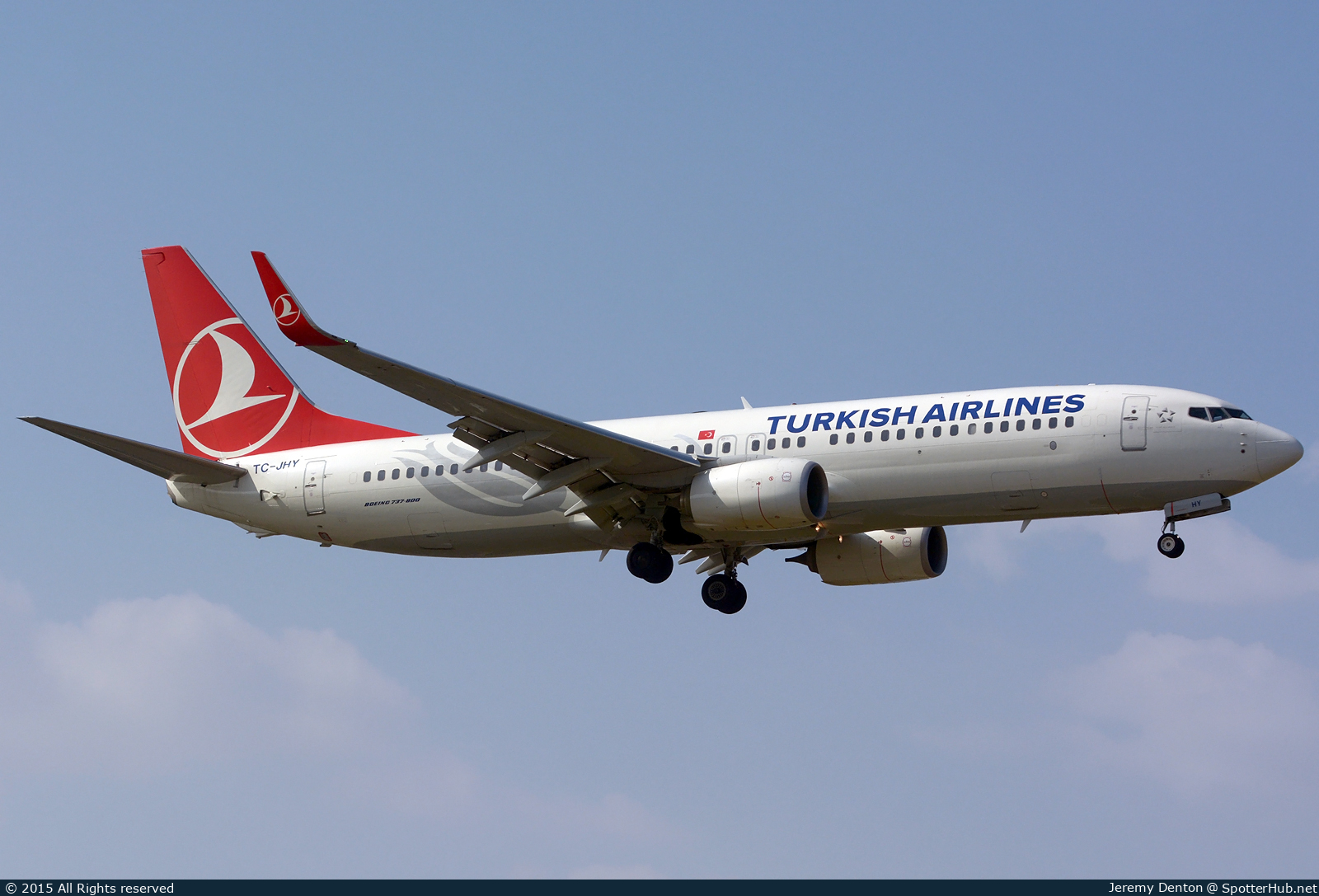 Photo of TC-JHY - Boeing 737-8F2 operated by Turkish Airlines