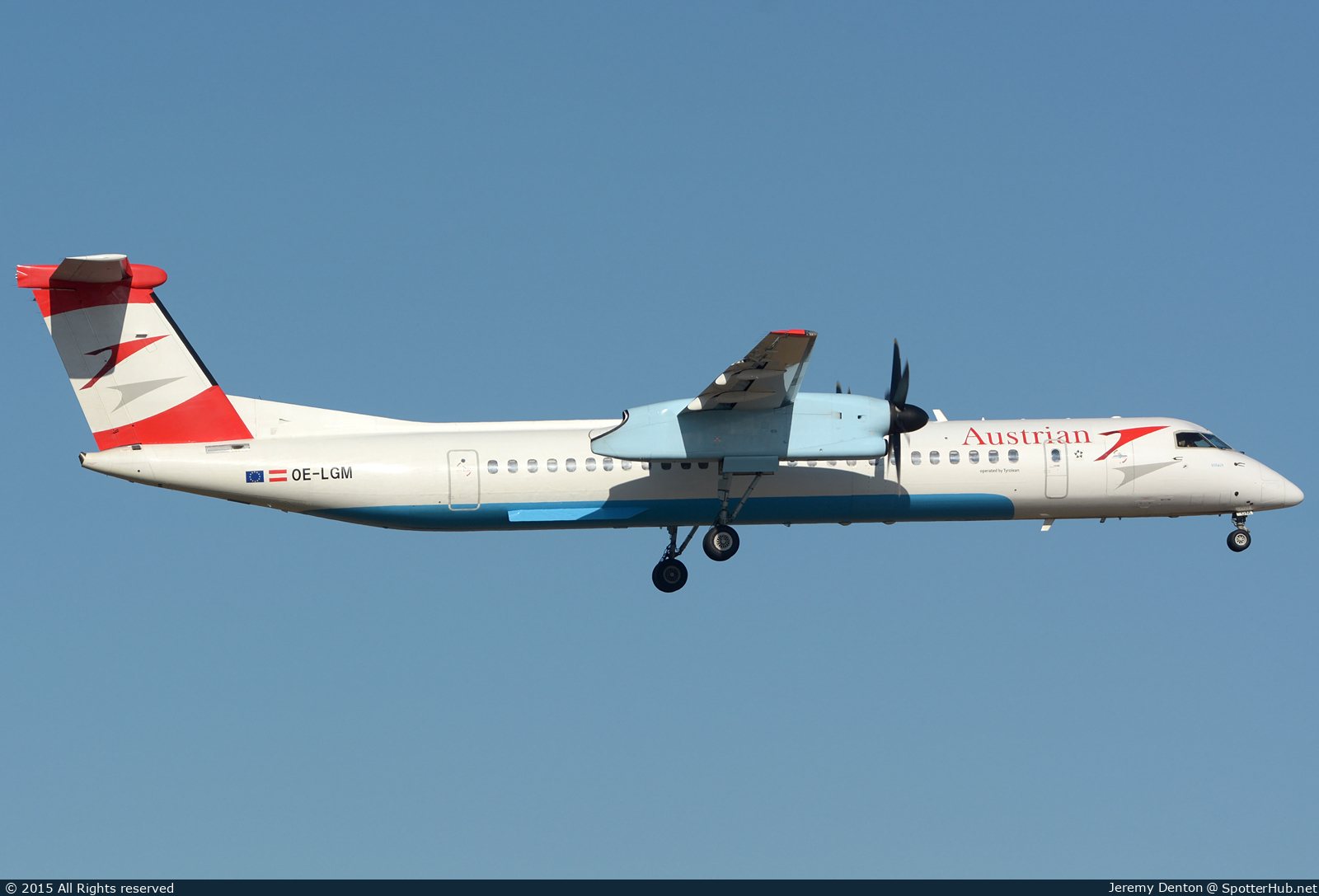 Photo of OE-LGM - Bombardier DHC-8-402 Dash 8 Q400 operated by Austrian Airlines
