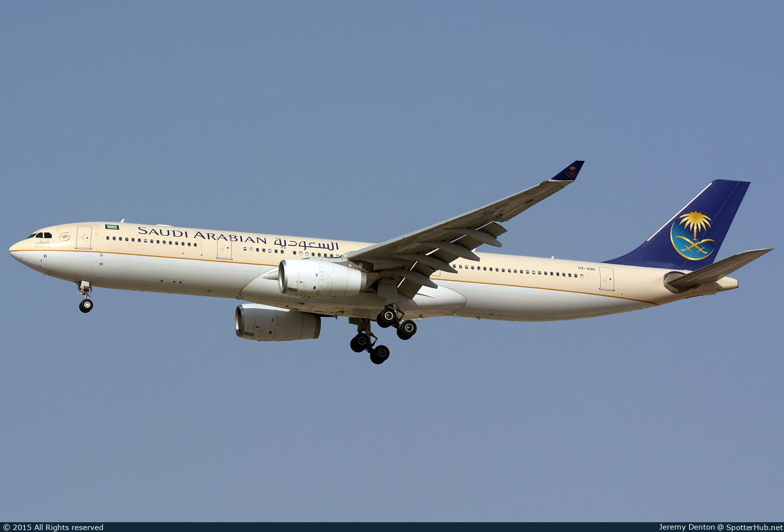 Photo of HZ-AQH - Airbus A330-343 operated by Saudi Arabian Airlines