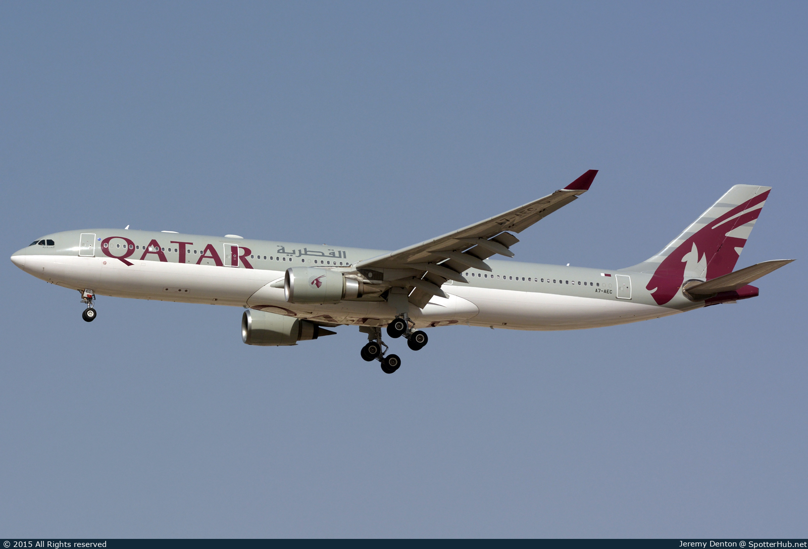 Photo of A7-AEC - Airbus A330-302 operated by Qatar Airways