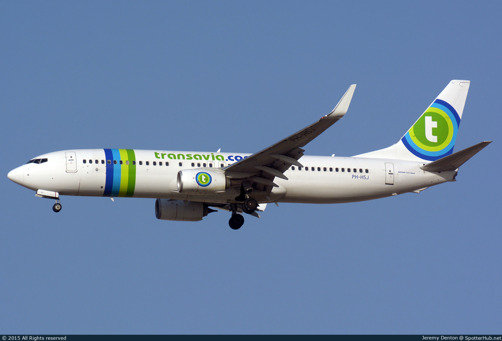 Photo of PH-HSJ - Boeing 737-8K2 operated by Transavia