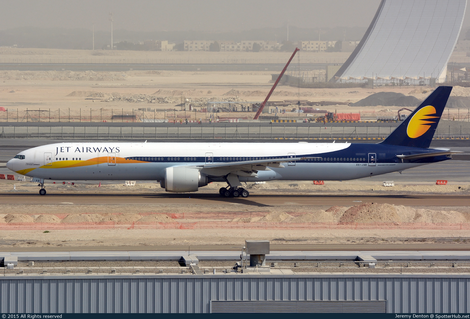 Photo of A6-JAB - Boeing 777-35R(ER) operated by Etihad Airways