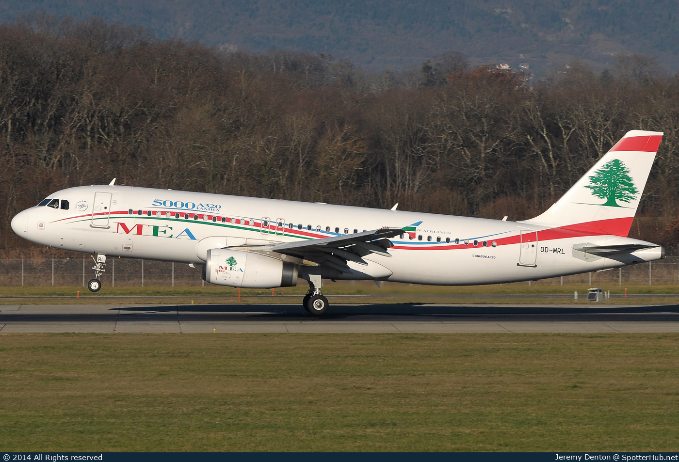 Photo of OD-MRL - Airbus A320-232 operated by MEA Middle East Airlines