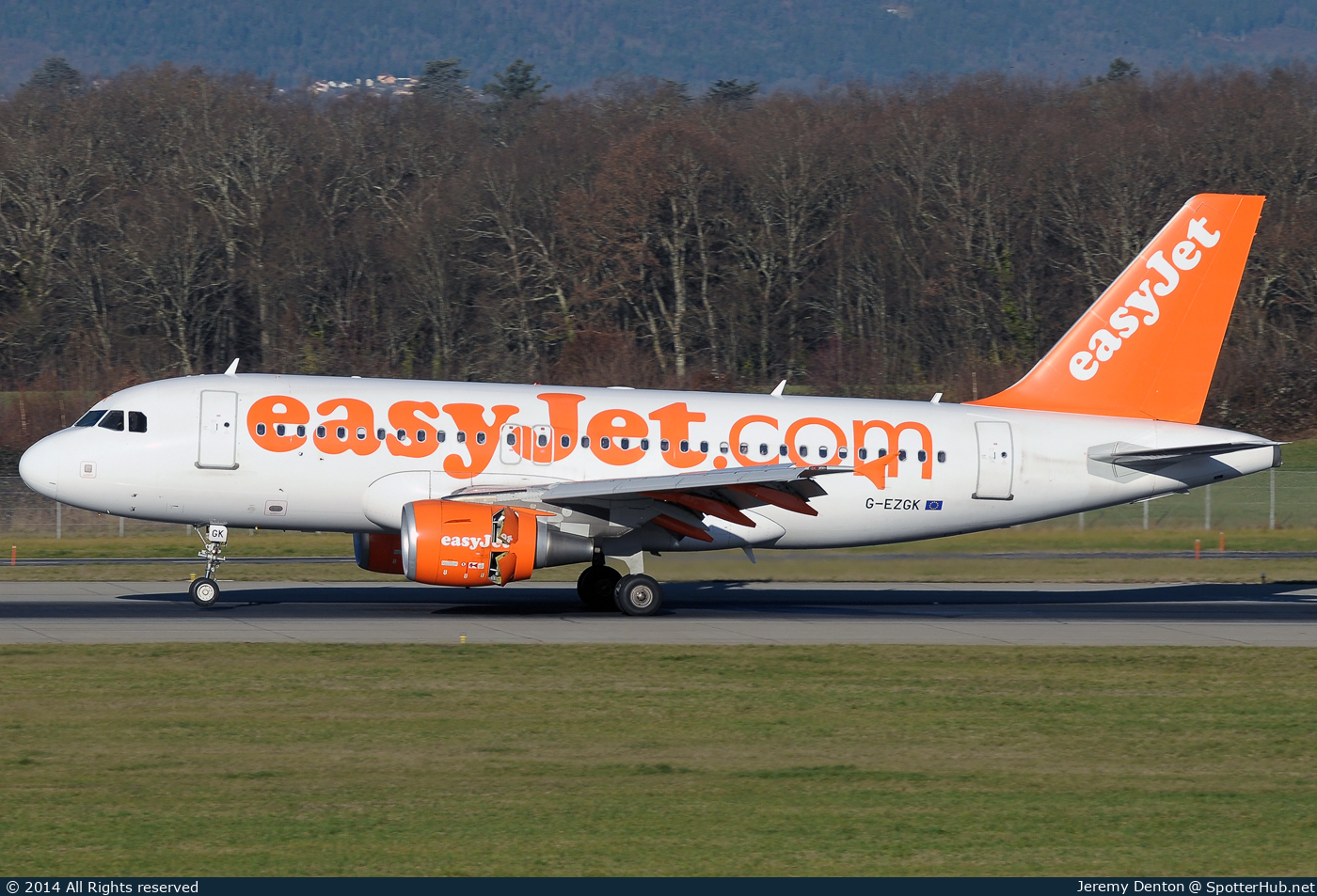 Photo of G-EZGK - Airbus A319-111 operated by easyJet