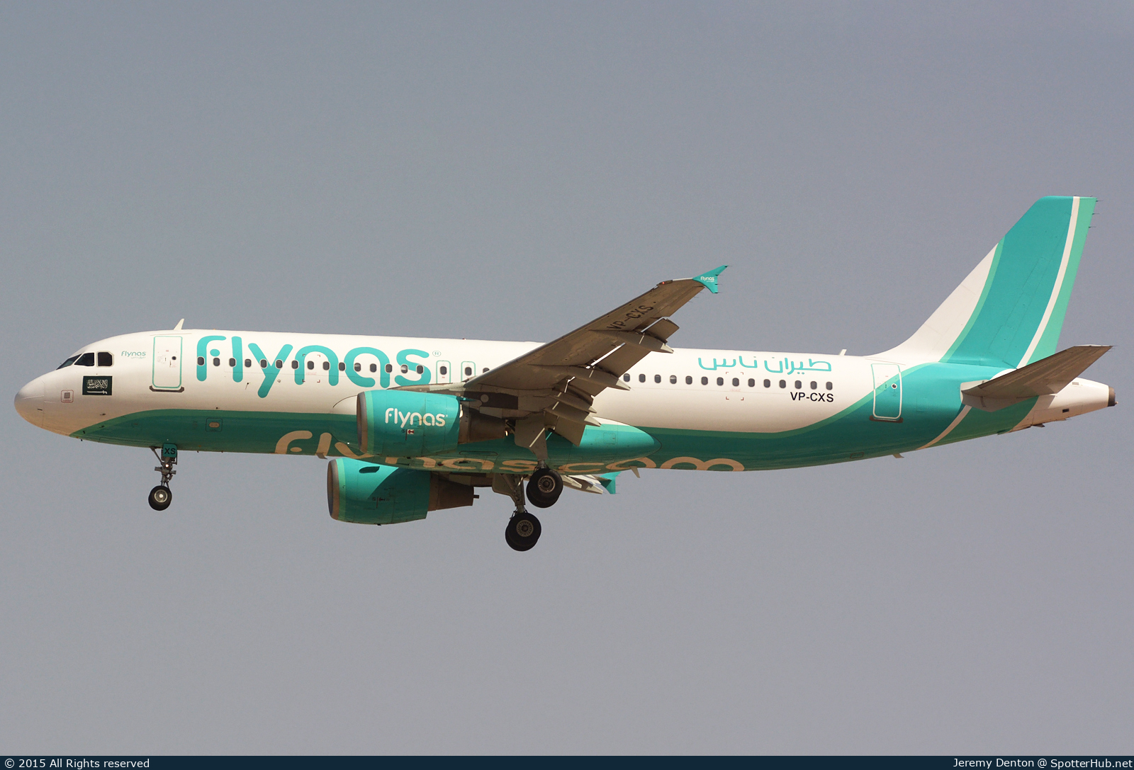 Photo of VP-CXS - Airbus A320-214 operated by Flynas