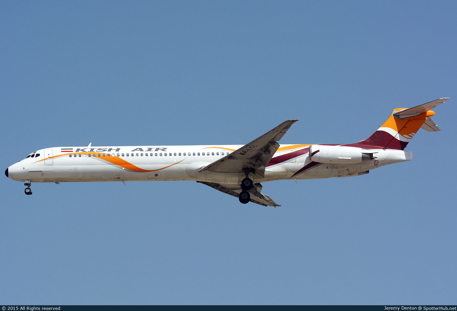 Photo of EP-LCL - McDonnell Douglas MD-82 operated by Kish Air