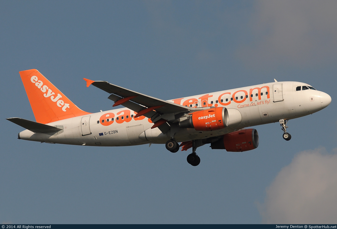 Photo of G-EZBN - Airbus A319-111 operated by easyJet