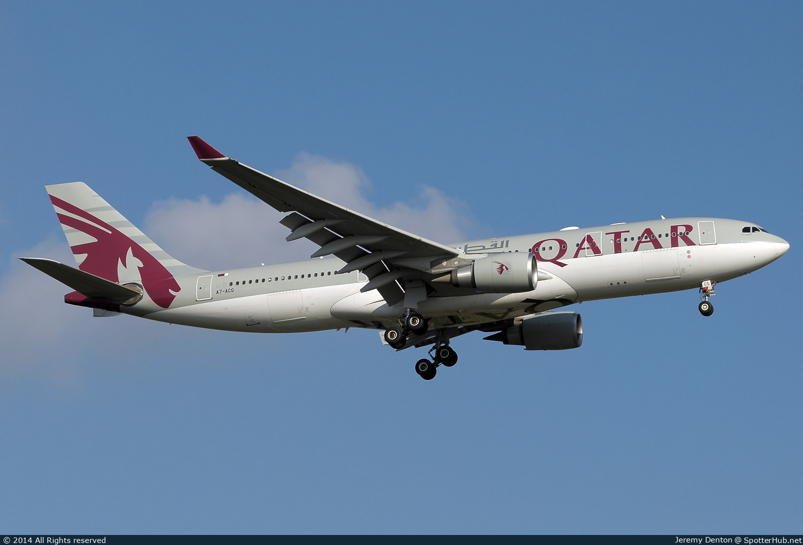 Photo of A7-ACG - Airbus A330-202 operated by Qatar Airways