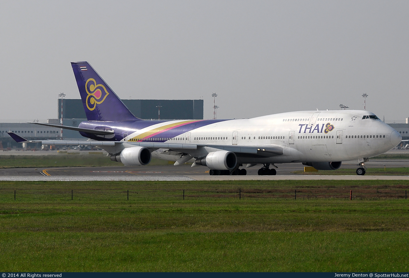 Photo of HS-TGT - Boeing 747-4D7 operated by Thai Airways International