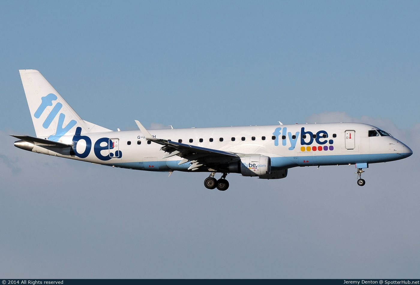 Photo of G-FBJH - Embraer ERJ-175STD operated by flybe