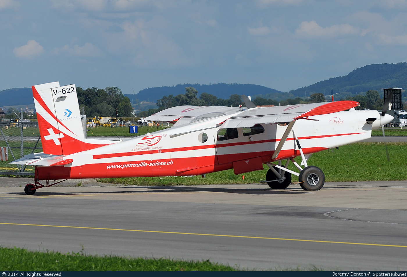 Photo of V-622 - Pilatus PC-6/B2-H2M-1 Turbo Porter operated by Swiss Air Force