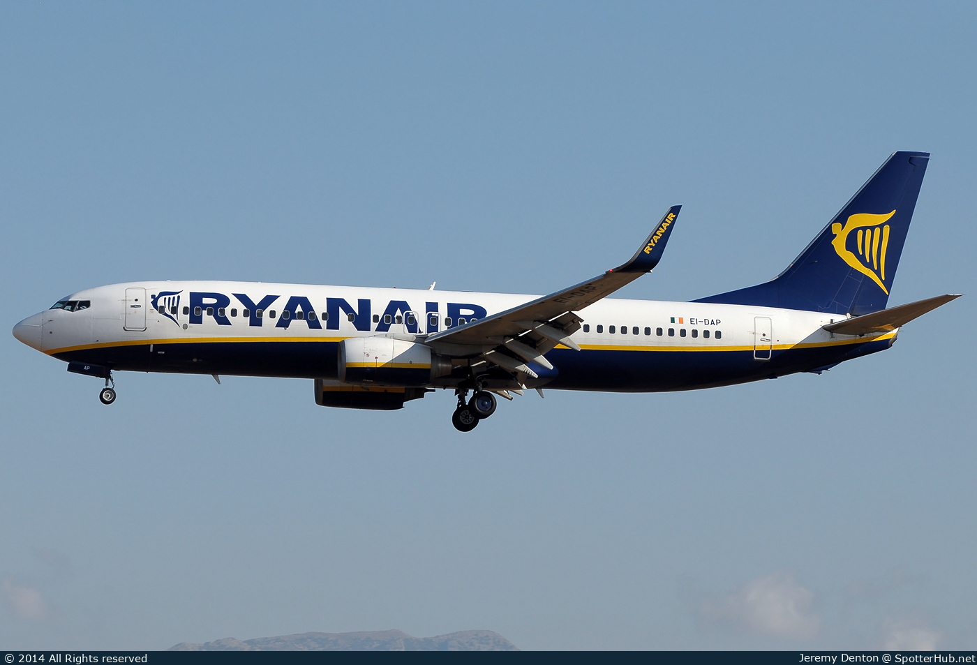 Photo of EI-DAP - Boeing 737-8AS operated by Ryanair
