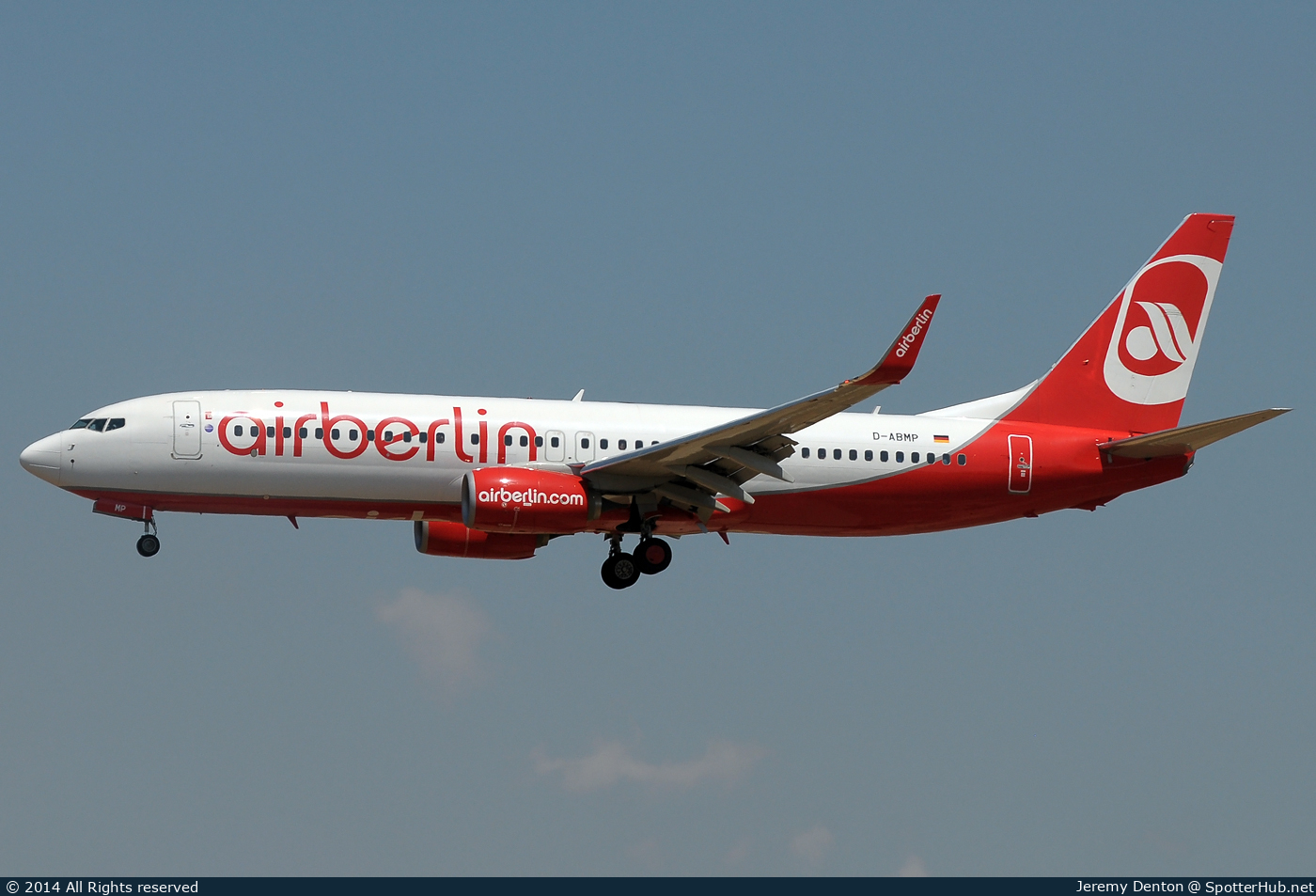 Photo of D-ABMP - Boeing 737-86J operated by Air Berlin