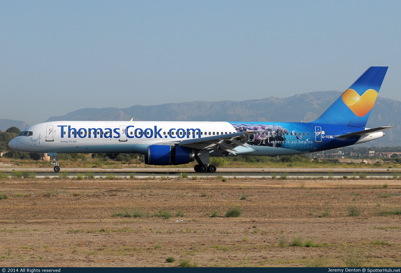 Photo of G-TCBC - Boeing 757-236 operated by Thomas Cook Airlines