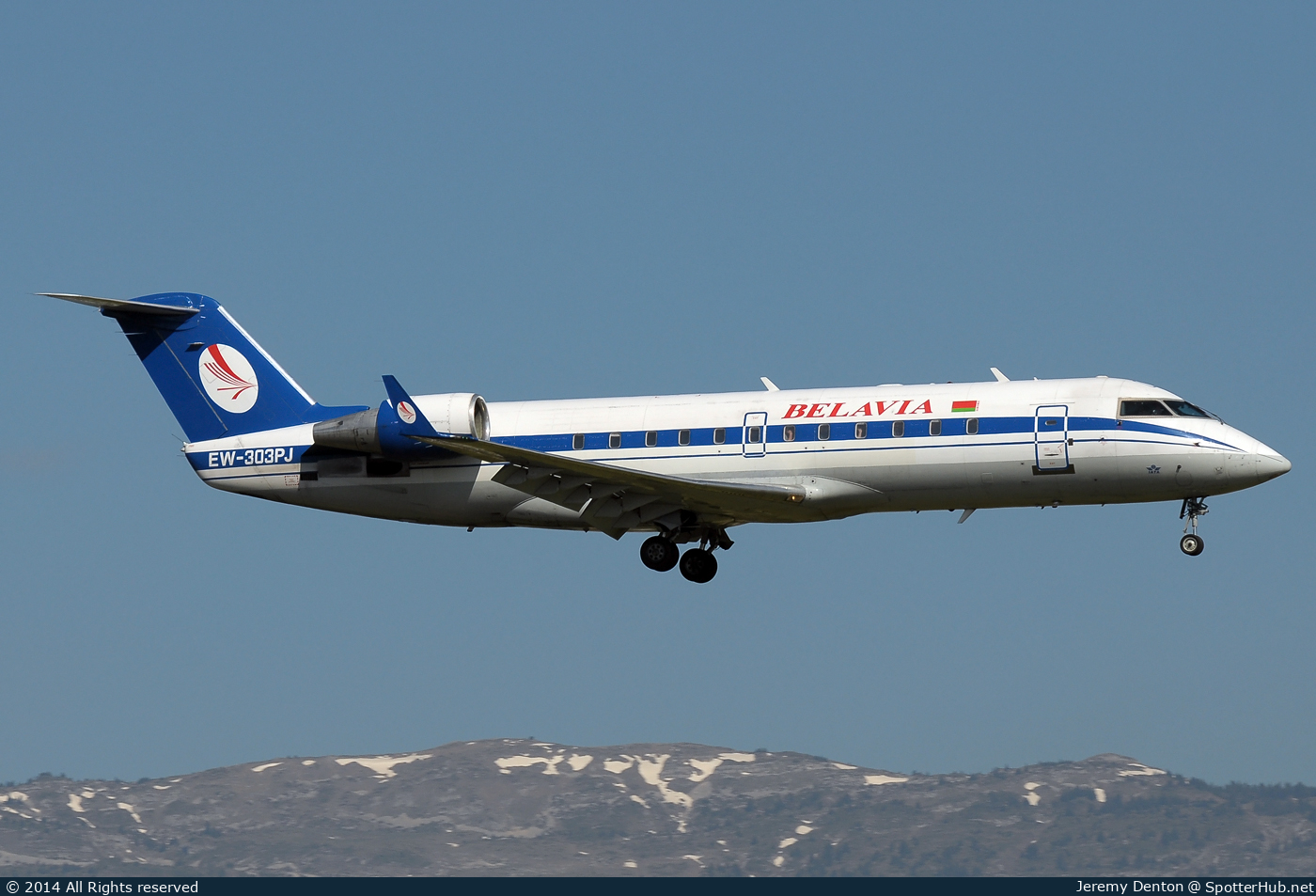 Photo of EW-303PJ - Bombardier CRJ-200LR operated by Belavia