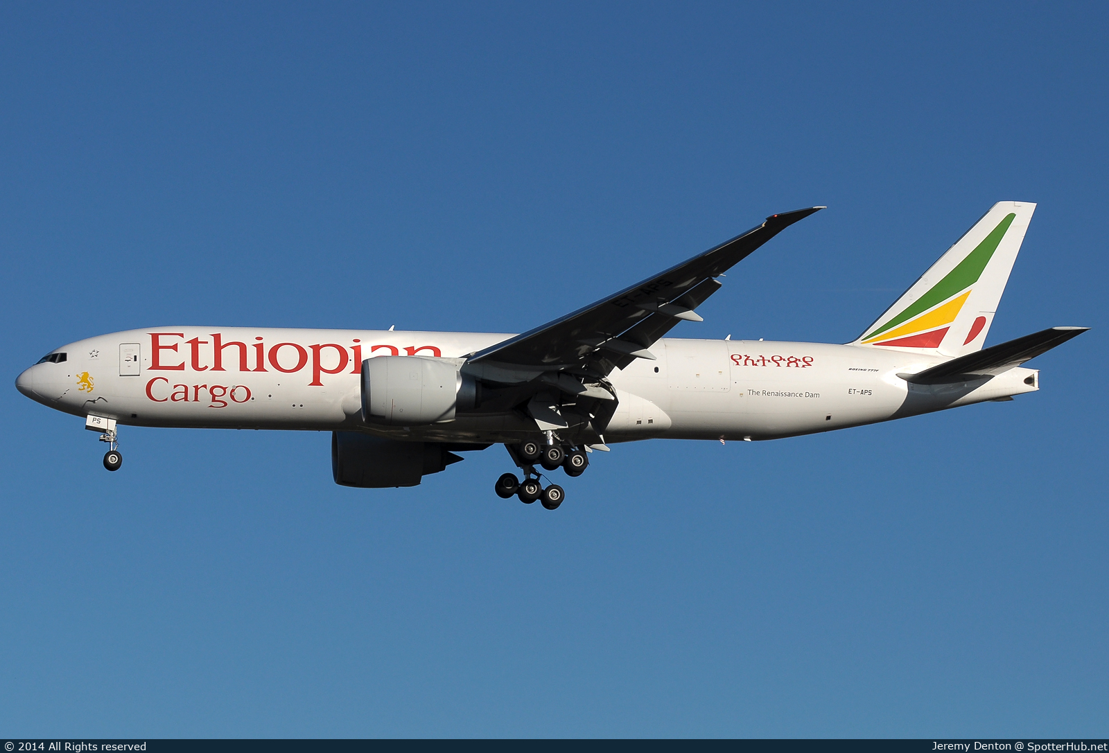 Photo of ET-APS - Boeing 777-F6N operated by Ethiopian Airlines Cargo