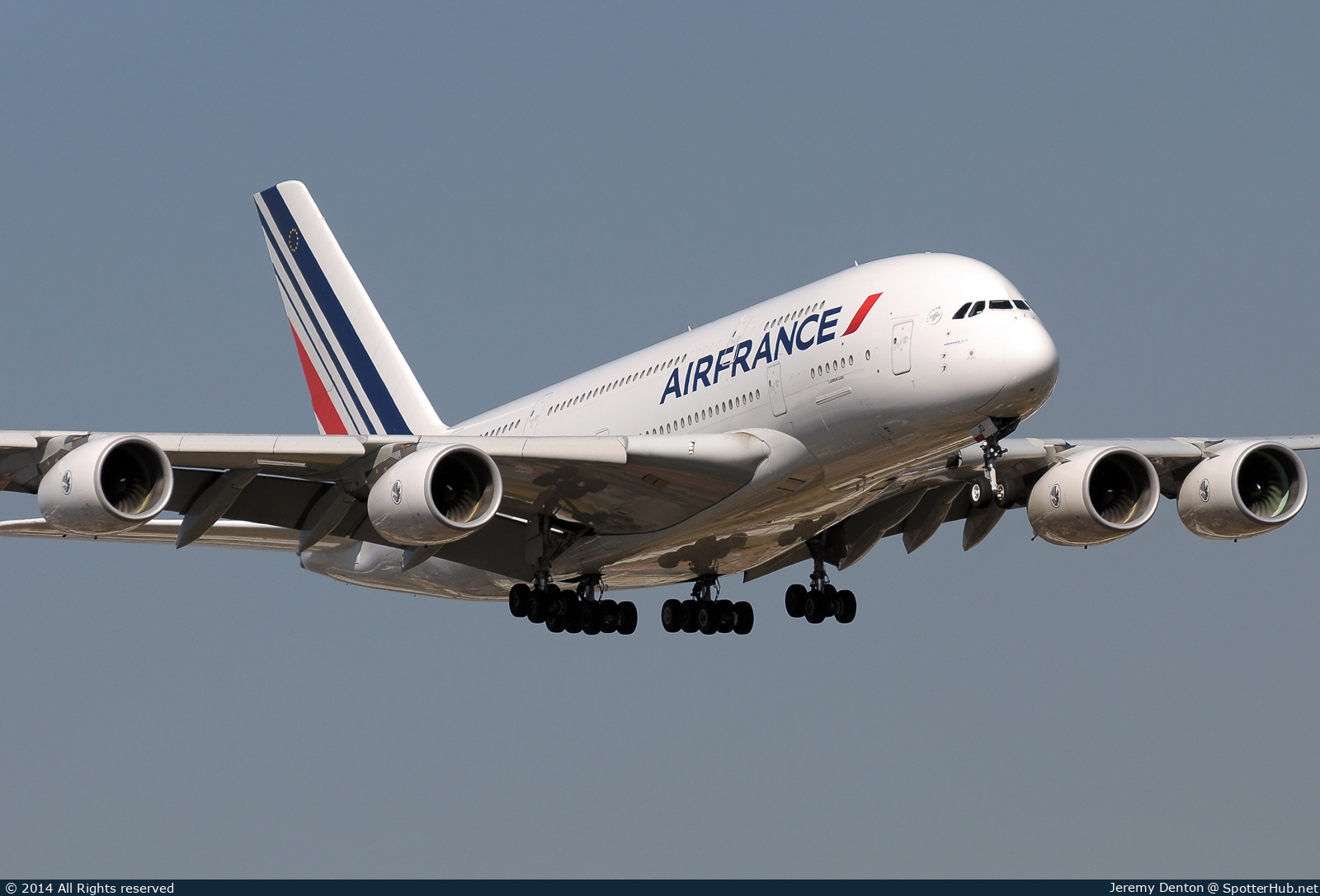 Photo of F-HPJD - Airbus A380-861 operated by Air France