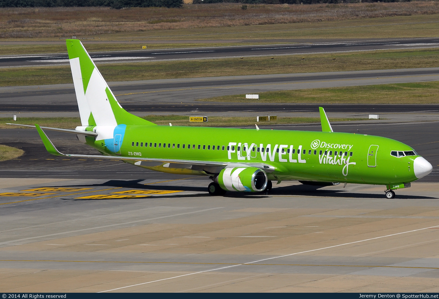 Photo of ZS-ZWQ - Boeing 737-8K2 operated by Kulula.com