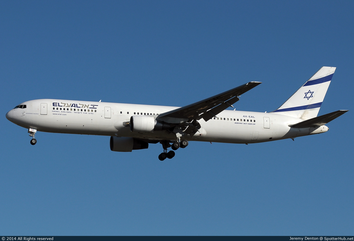 Photo of 4X-EAL - Boeing 767-33A(ER) operated by El Al Israel Airlines