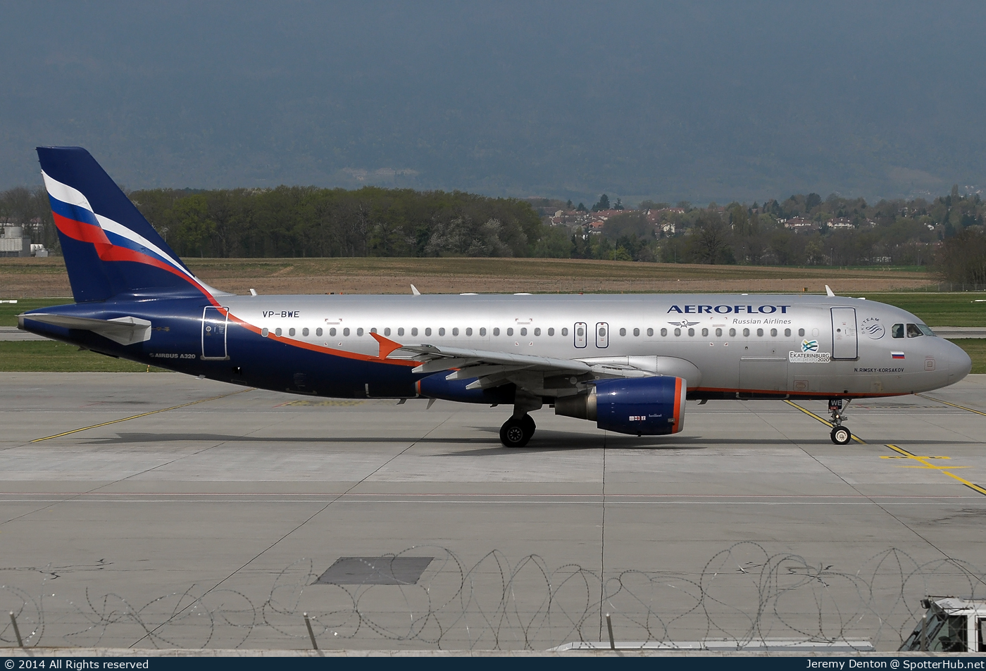 Photo of VP-BWE - Airbus A320-214 operated by Aeroflot