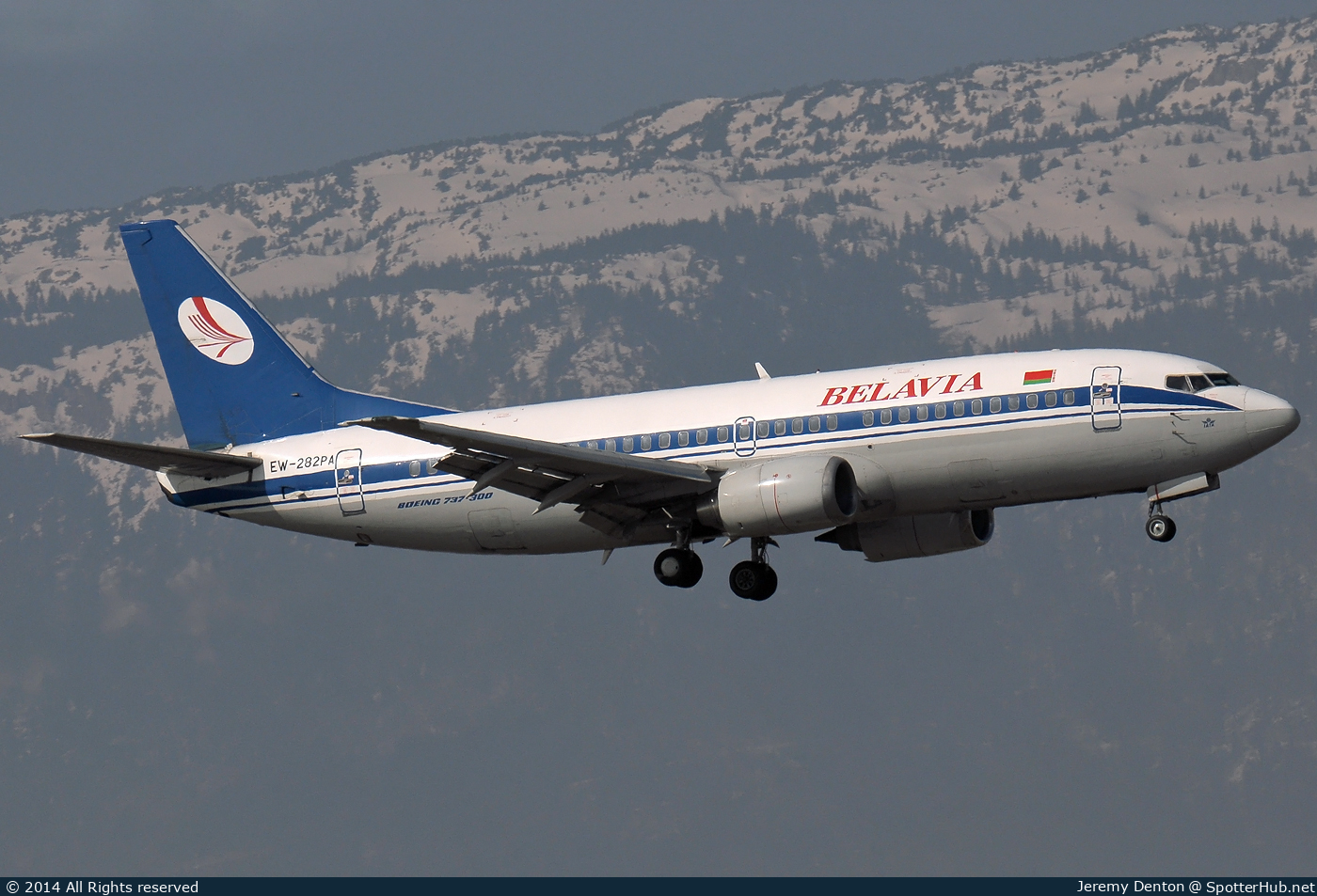 Photo of EW-282PA - Boeing 737-3Q8 operated by Belavia