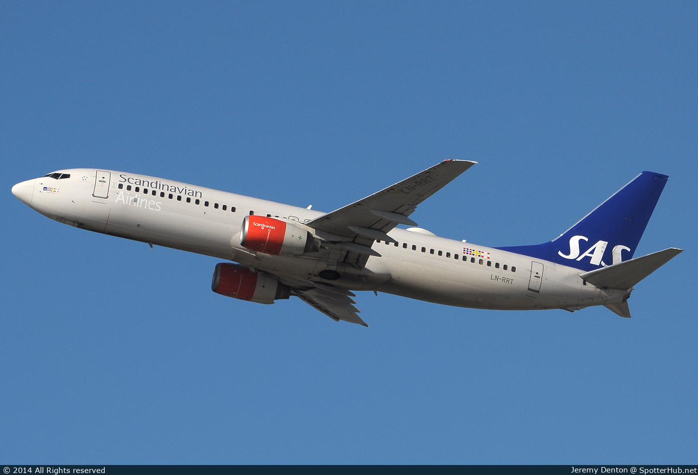 Photo of LN-RRT - Boeing 737-883 operated by SAS Scandinavian Airlines