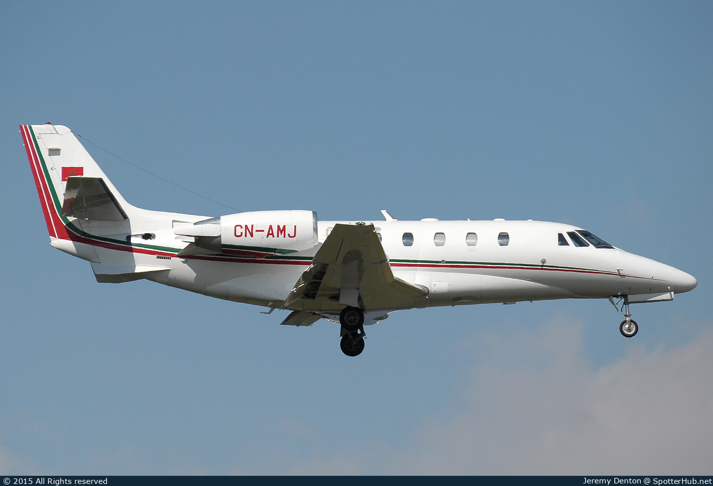Photo of CN-AMJ - Cessna 560XL Citation XLS+ operated by Royal Moroccan Air Force