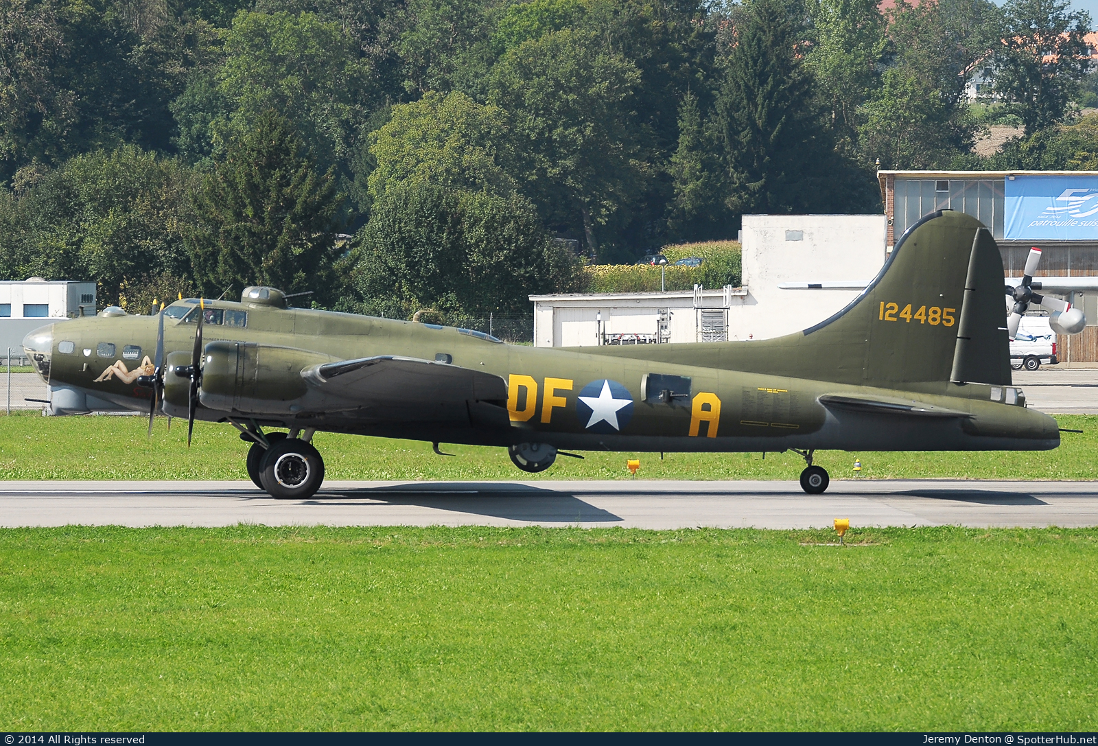 Photo of G-BEDF - Boeing ETB-17G Flying Fortress operated by Private