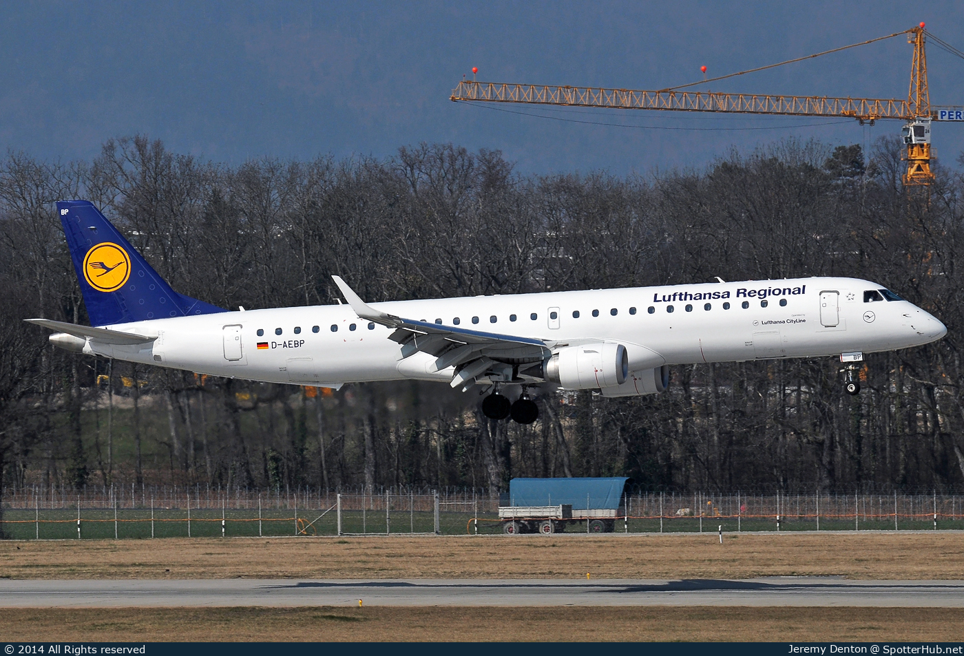 Photo of D-AEBP - Embraer ERJ-195LR operated by Lufthansa CityLine