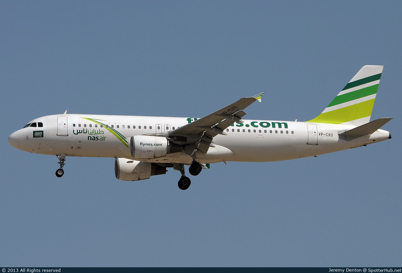 Photo of VP-CXO - Airbus A320-214 operated by Flynas