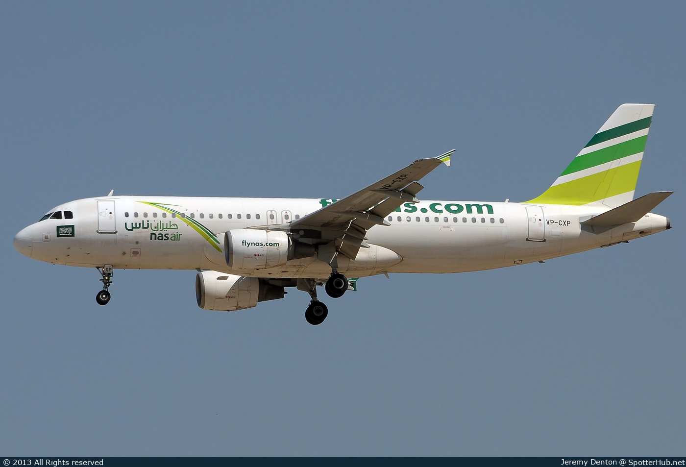 Photo of VP-CXP - Airbus A320-214 operated by Flynas