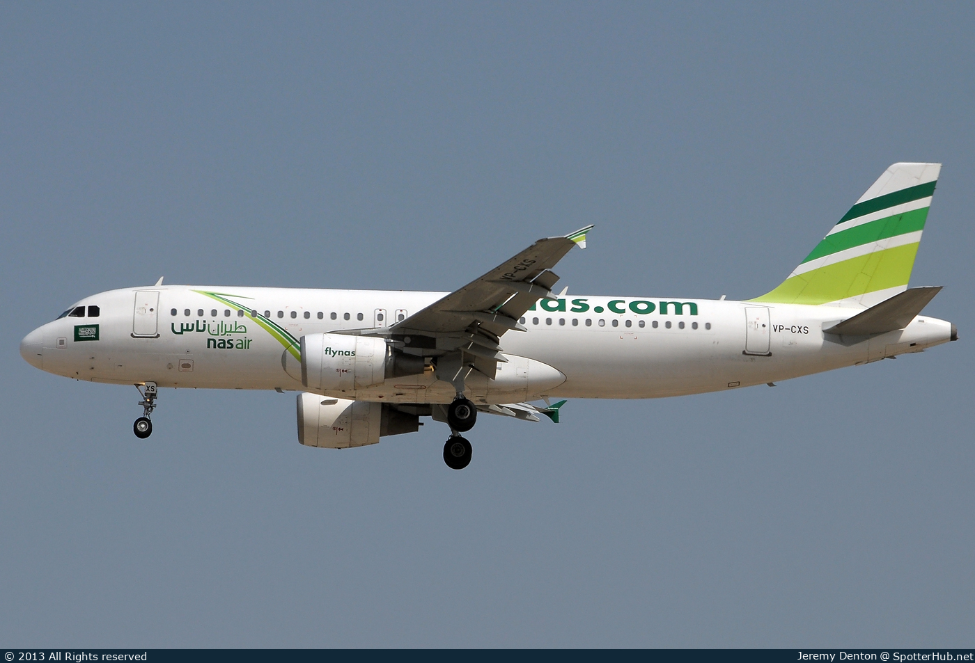 Photo of VP-CXS - Airbus A320-214 operated by Flynas