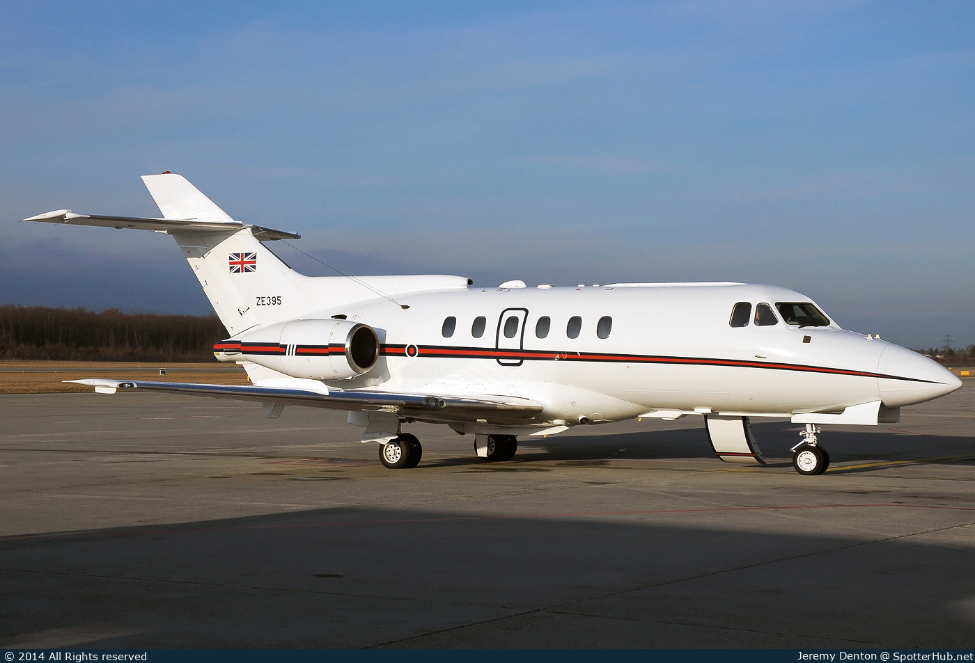Photo of ZE395 - British Aerospace 125 CC.3 operated by Royal Air Force