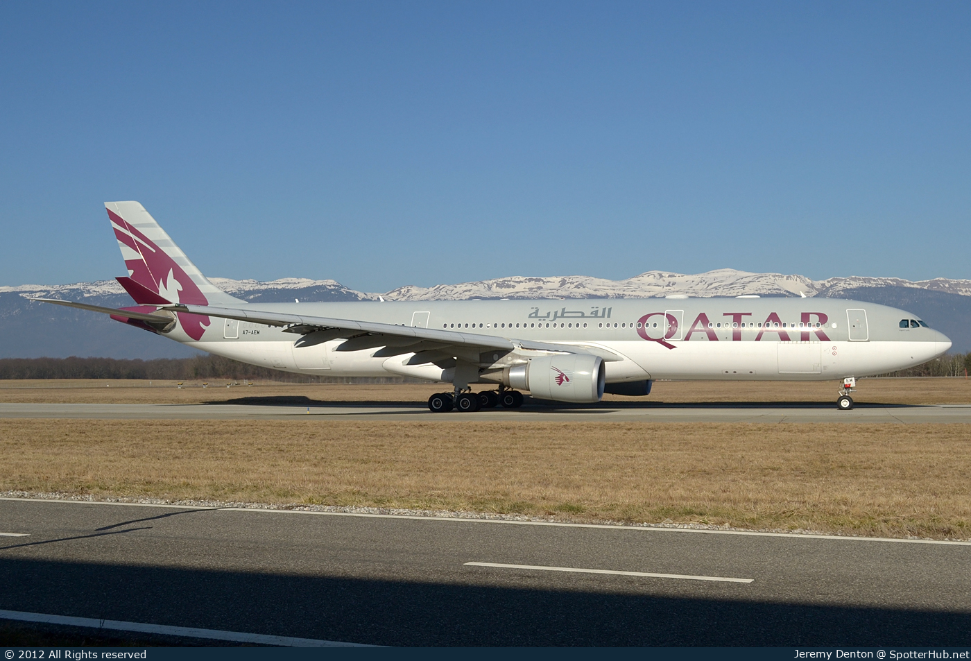 Photo of A7-AEM - Airbus A330-302 operated by Qatar Airways