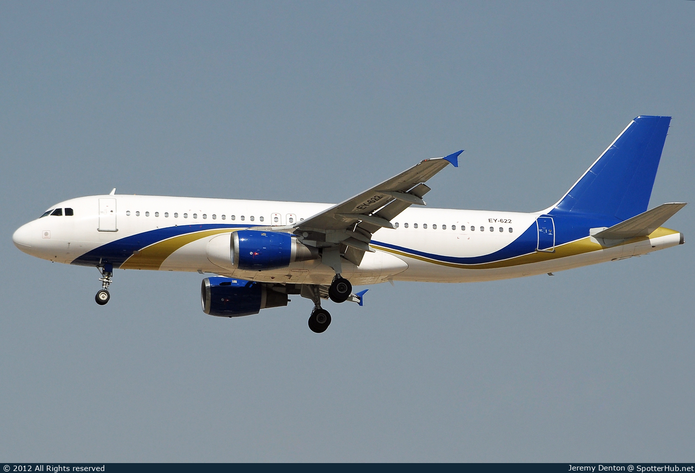 Photo of EY-622 - Airbus A320-212 operated by East Air