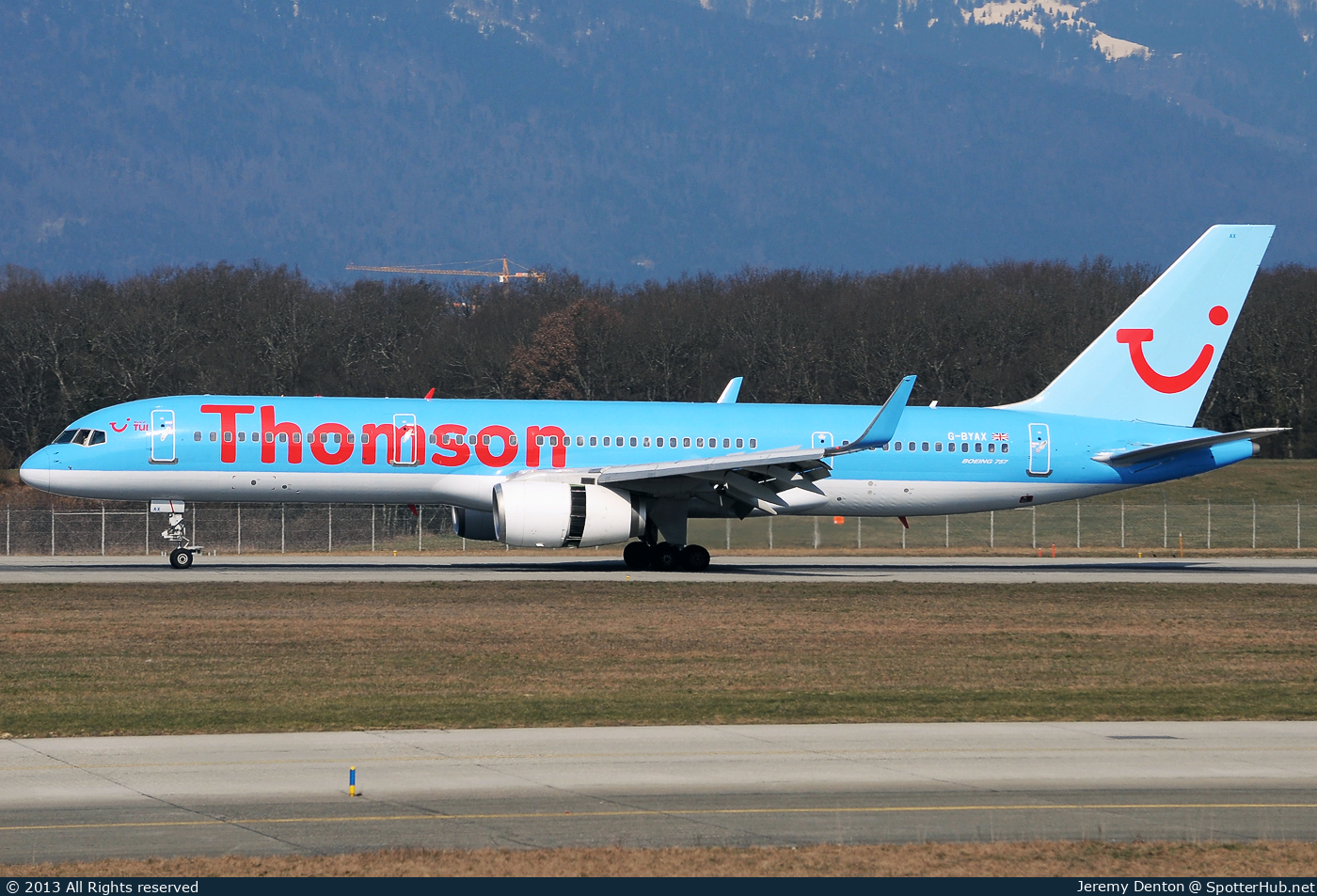 Photo of G-BYAX - Boeing 757-204 operated by Thomson Airways