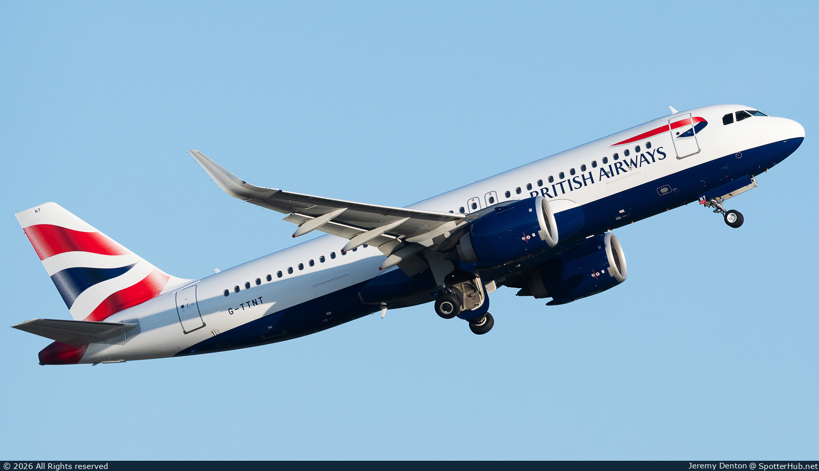 Photo of G-TTNT - Airbus A320-251N operated by British Airways