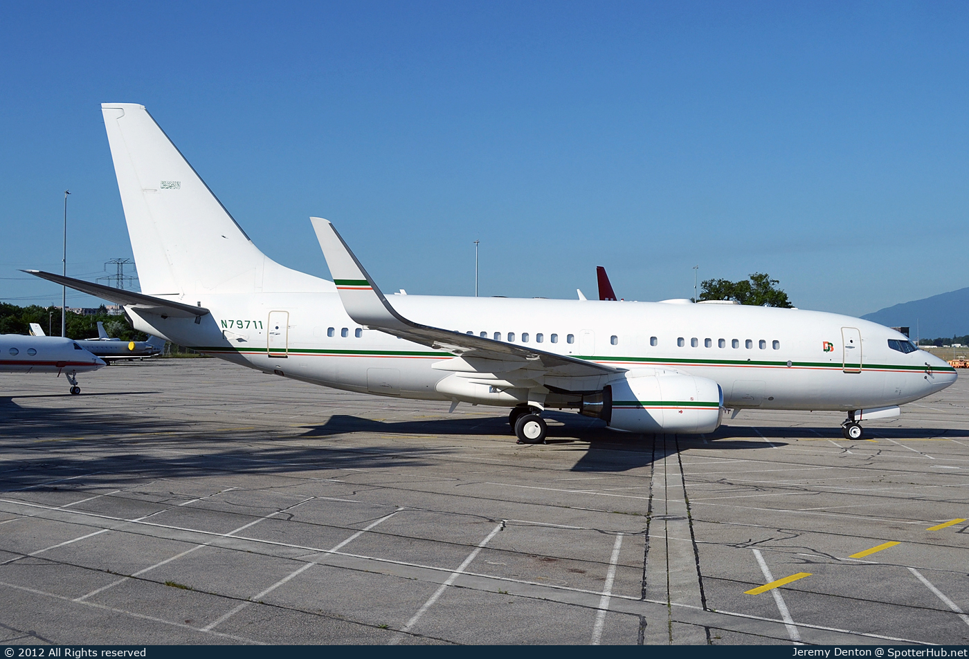 Photo of N79711 - Boeing 737-7BQ(BBJ) operated by Private