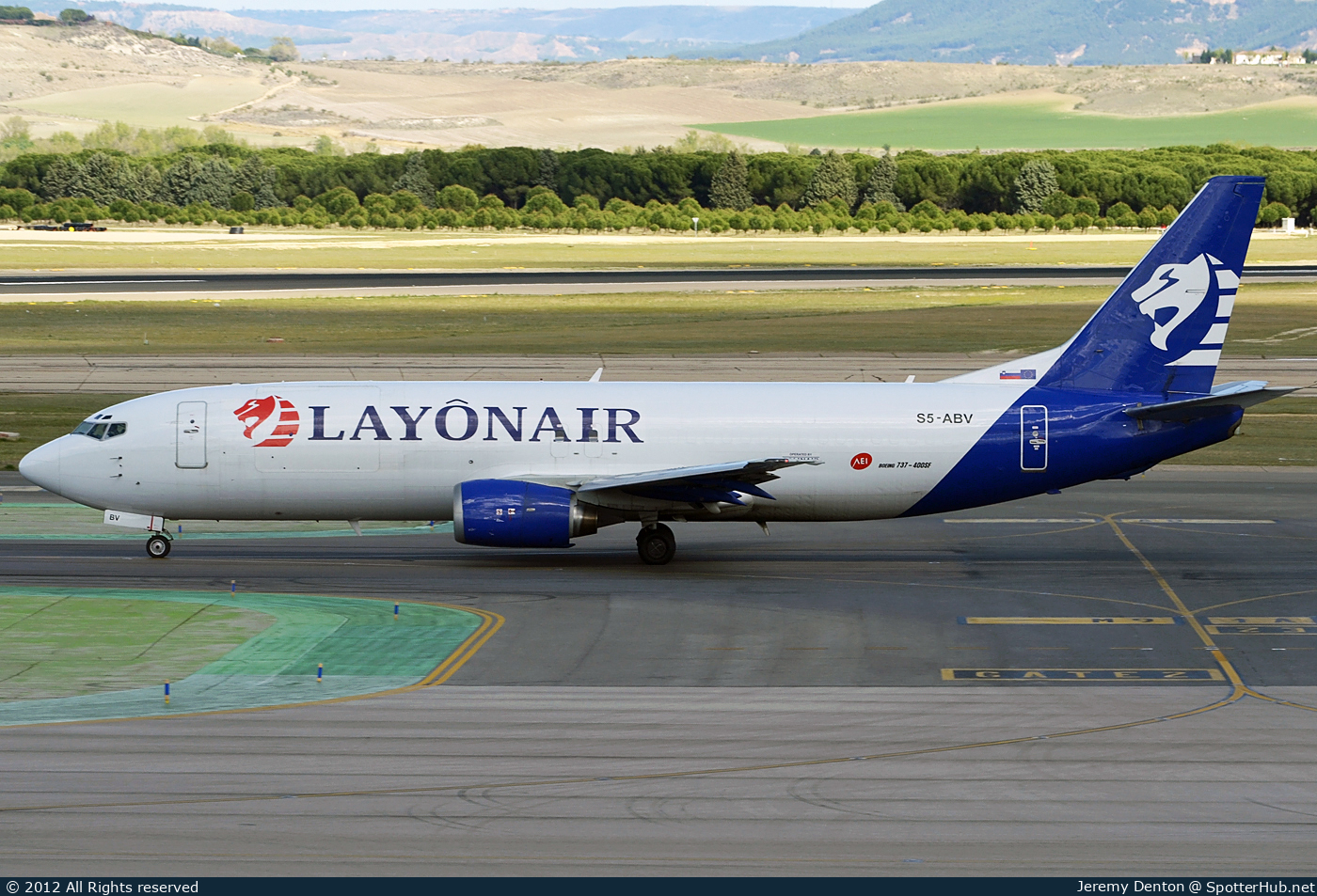 Photo of S5-ABV - Boeing 737-4K5(SF) operated by Solinair