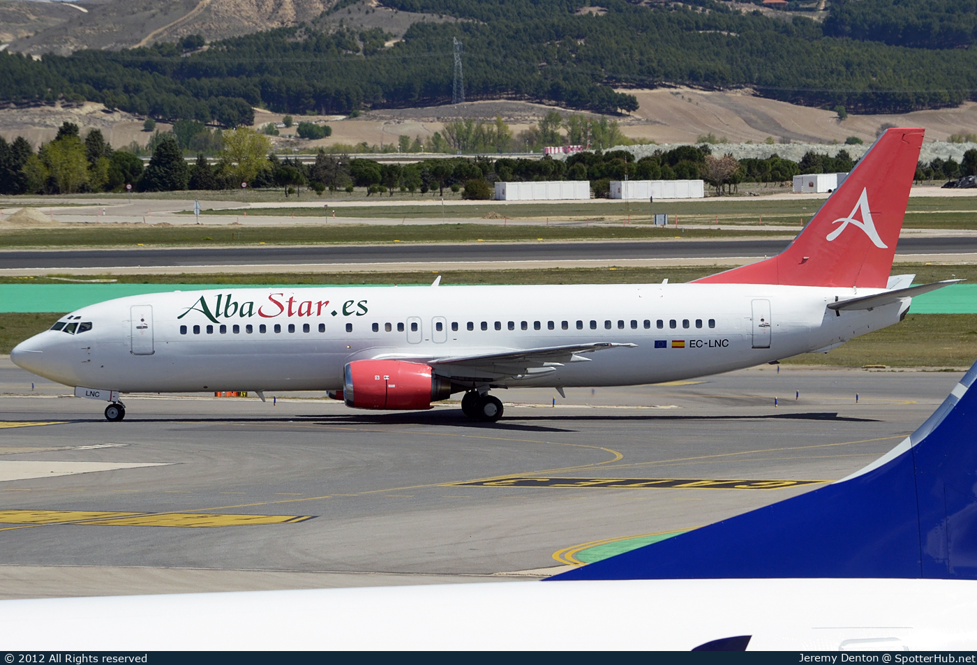 Photo of EC-LNC - Boeing 737-4K5 operated by AlbaStar