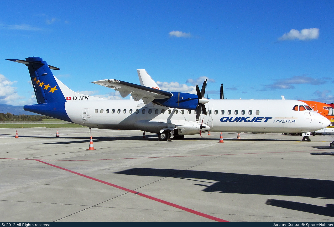 Photo of HB-AFW - ATR 72-202(F) operated by QuikJet Airlines