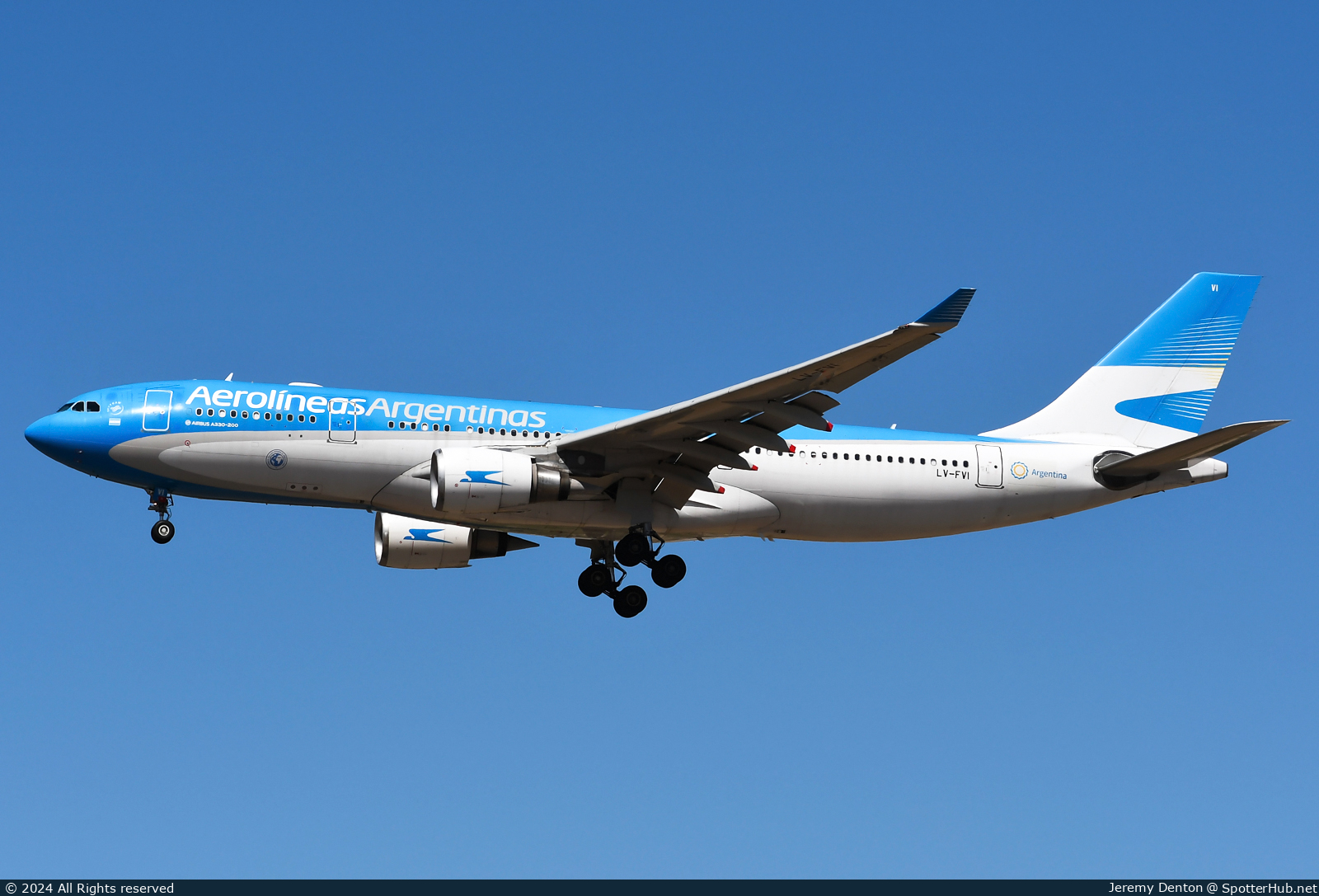 Photo of LV-FVI - Airbus A330-202 operated by Aerolineas Argentinas