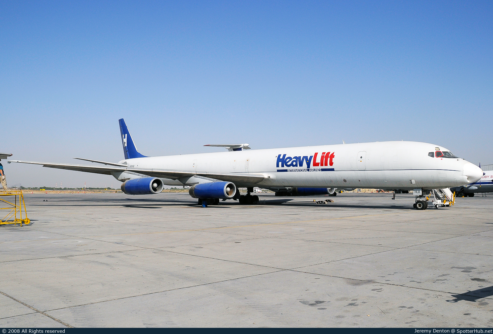 Photo of A6-HLB - Douglas DC-8-63(F) operated by HeavyLift International Airlines