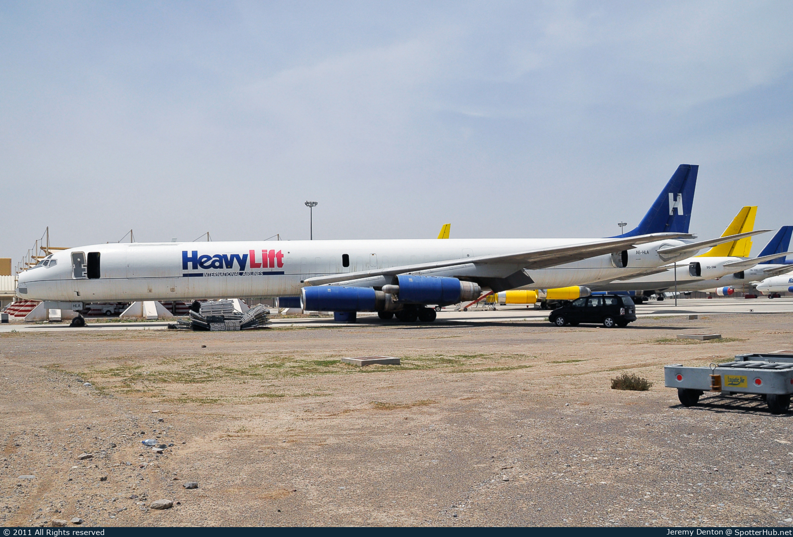 Photo of A6-HLA - McDonnell Douglas DC-8-63(F) operated by HeavyLift International Airlines