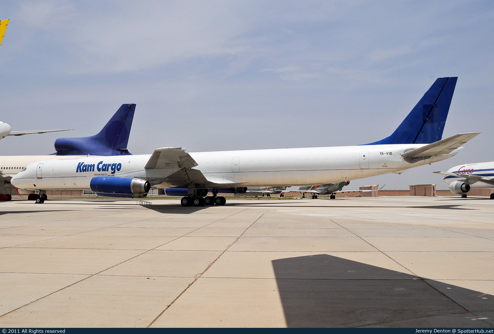 Photo of YA-VIB - McDonnell Douglas DC-8-63(F) operated by Kam Air