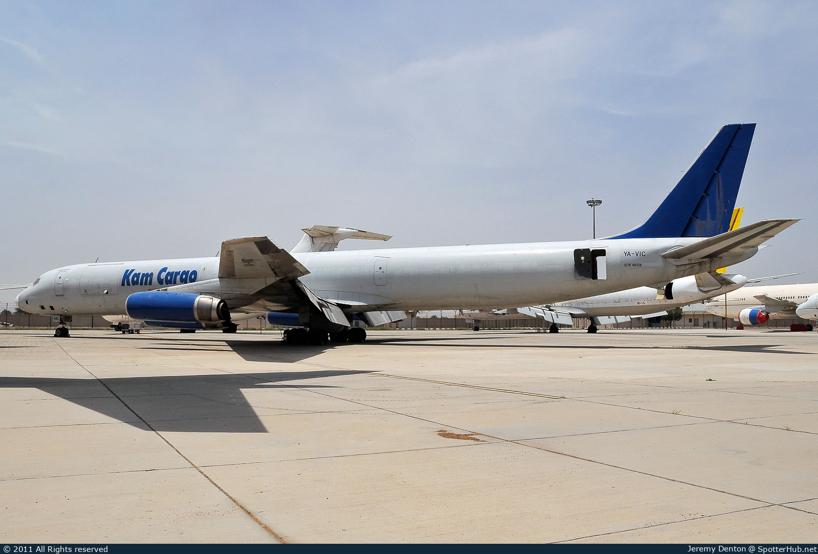 Photo of YA-VIC - McDonnell Douglas DC-8-63(F) operated by Kam Air