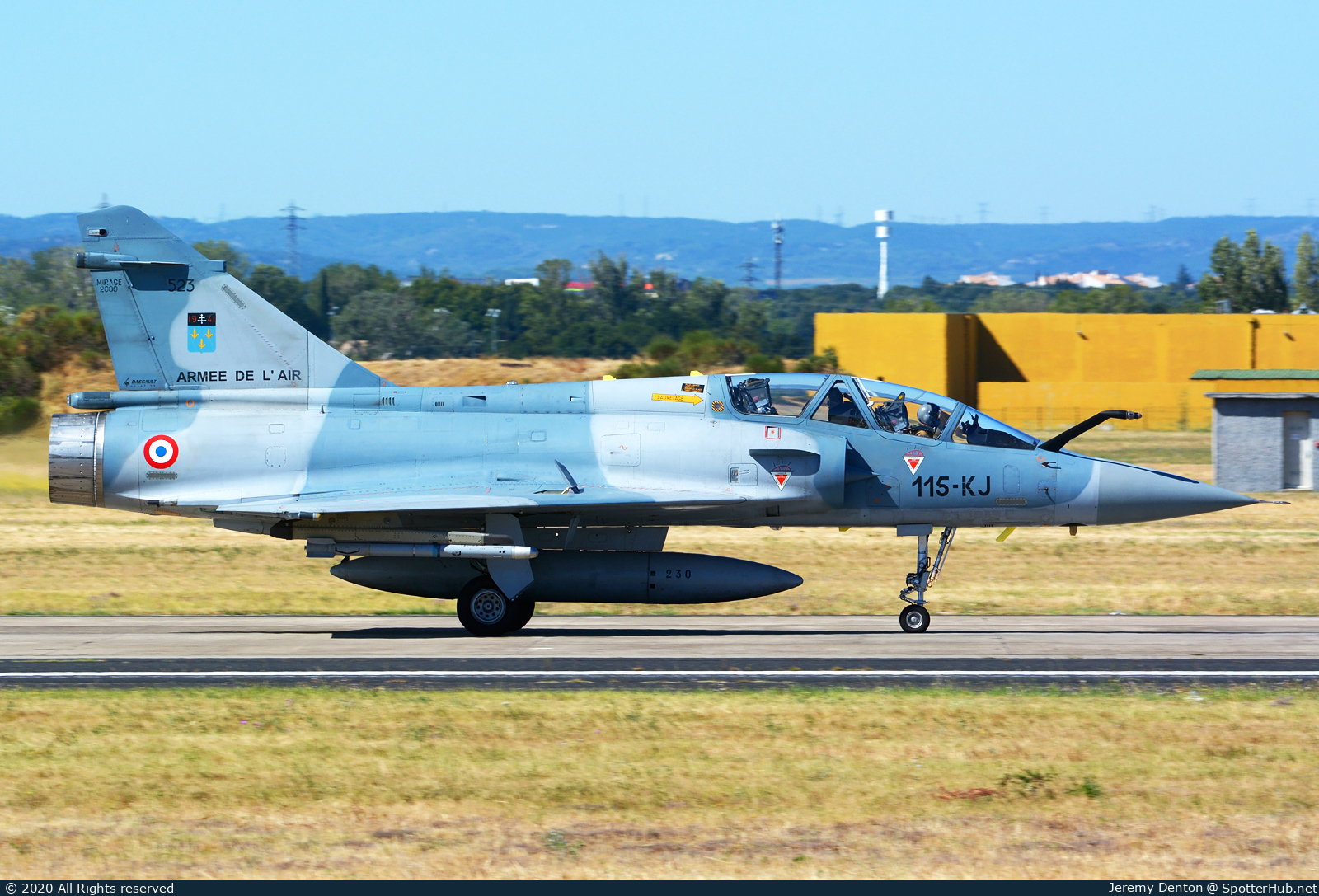 Photo of 523 - Dassault Mirage 2000B operated by French Air Force