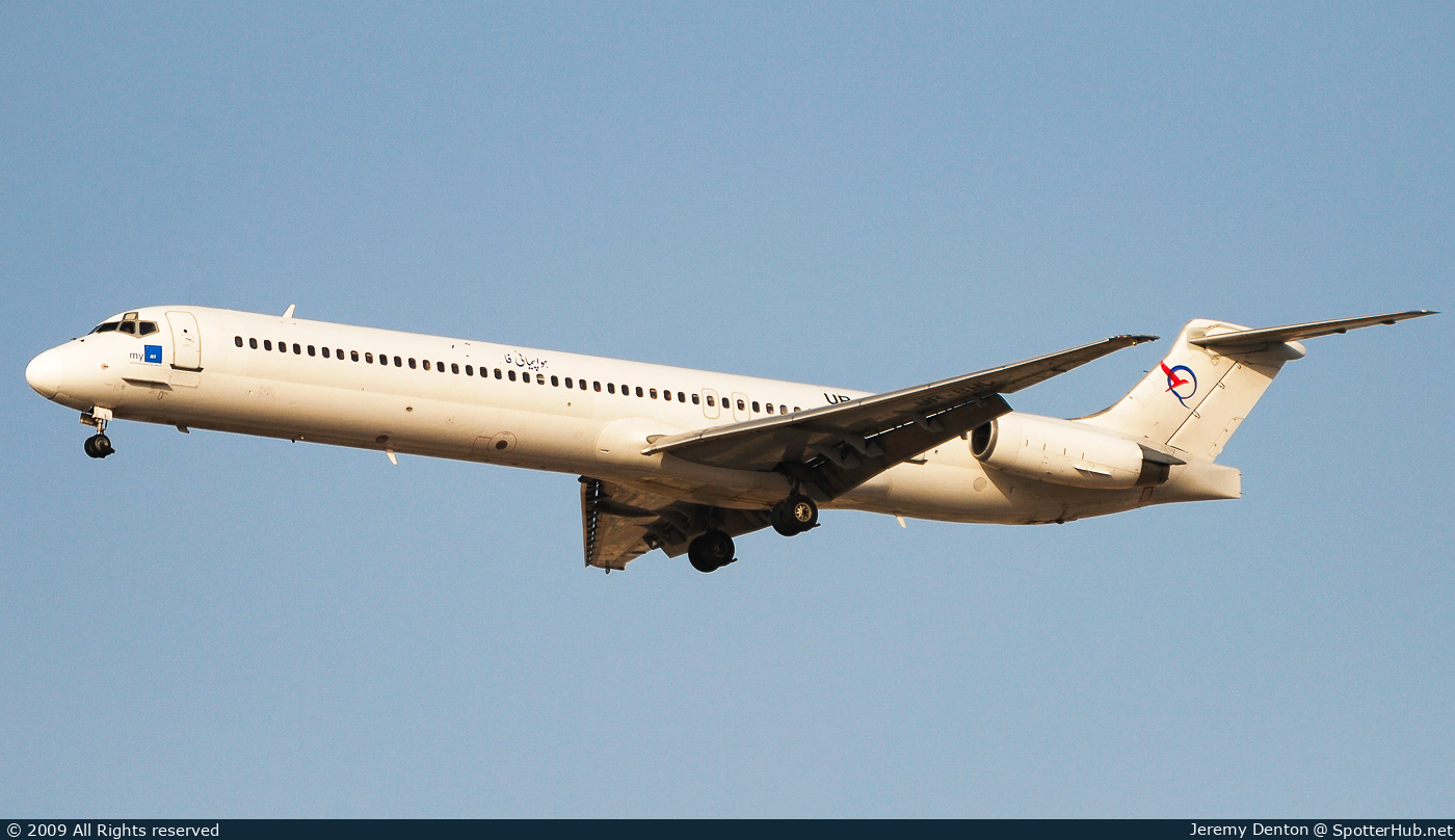 Photo of UR-BHJ - McDonnell Douglas MD-83 operated by Caspian Airlines (opb Bukovyna Airlines)